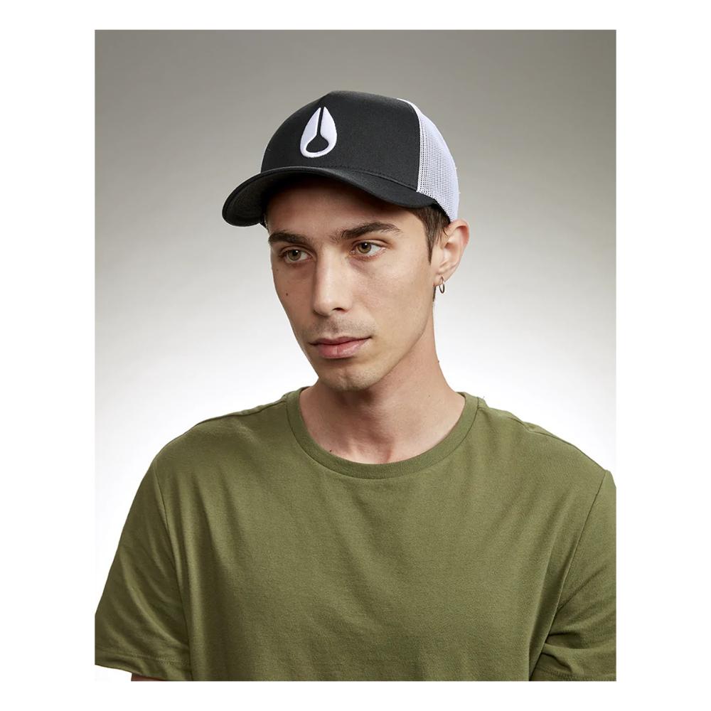Jockey Iconed Trucker Hat Black White White