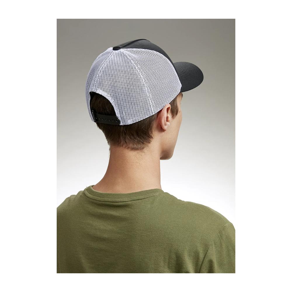 Jockey Iconed Trucker Hat Black White White
