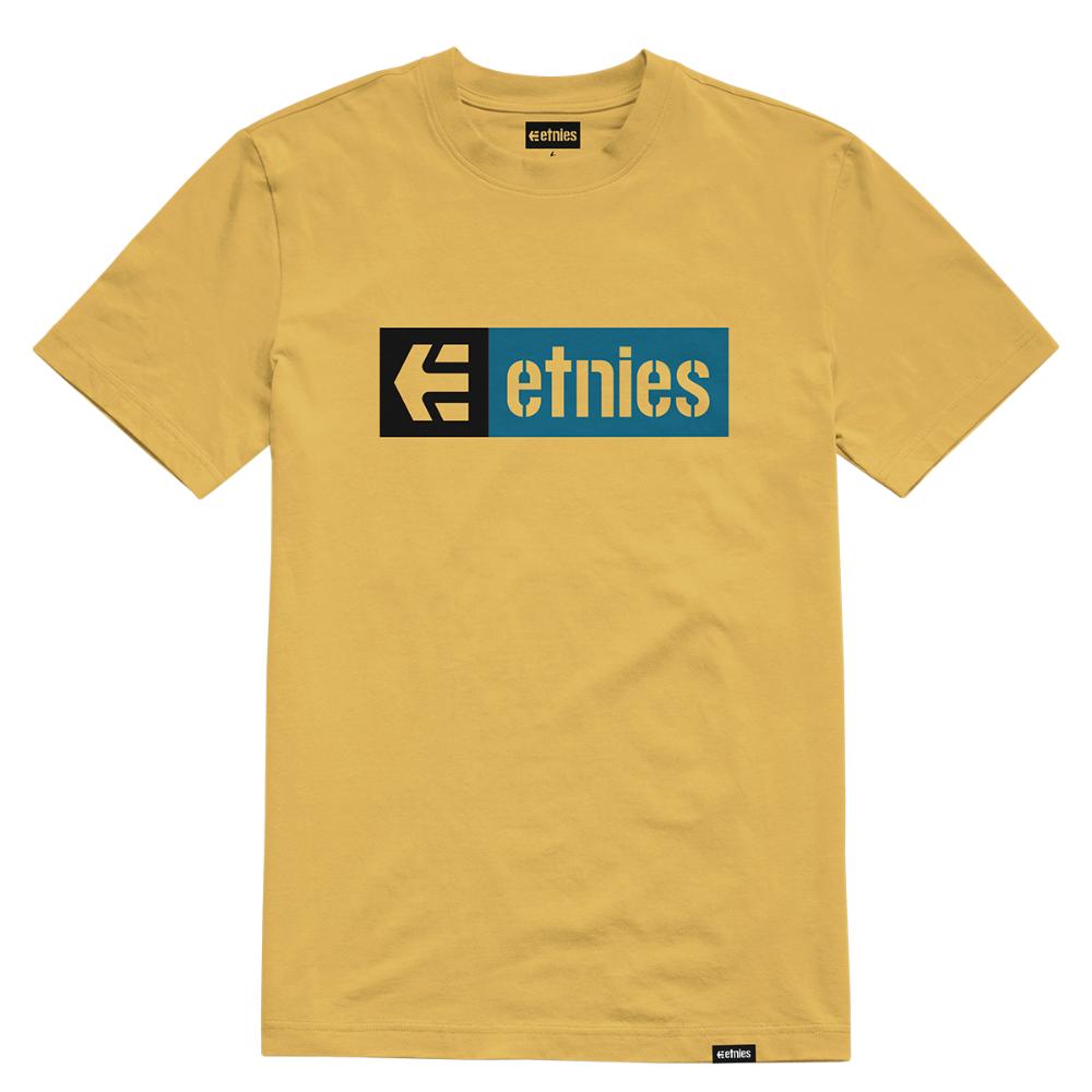 Polera Men New Box Mustard