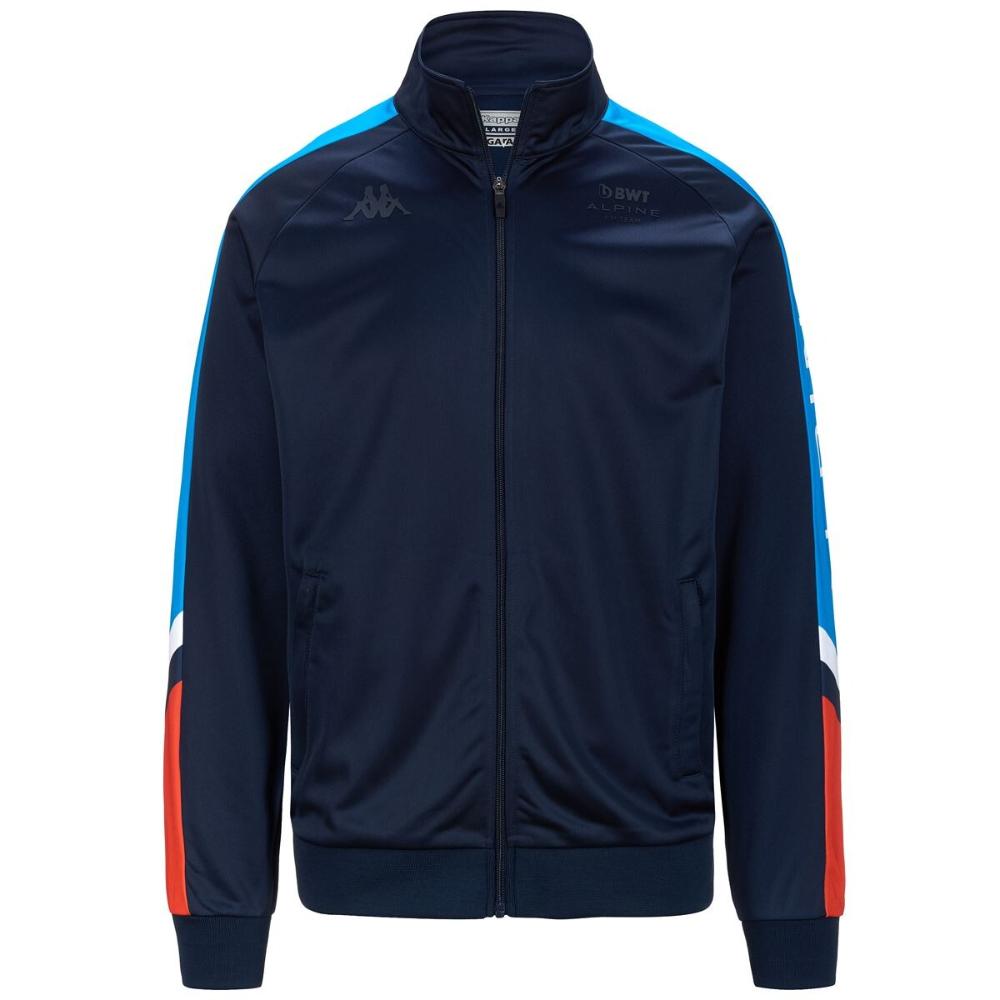 Chaqueta Kappa Men Ancol Alpine F1 Blue Navy Liquid Blue Red