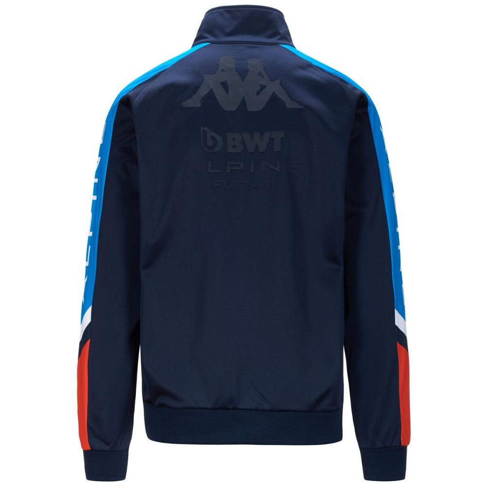 Chaqueta Kappa Men Ancol Alpine F1 Blue Navy Liquid Blue Red