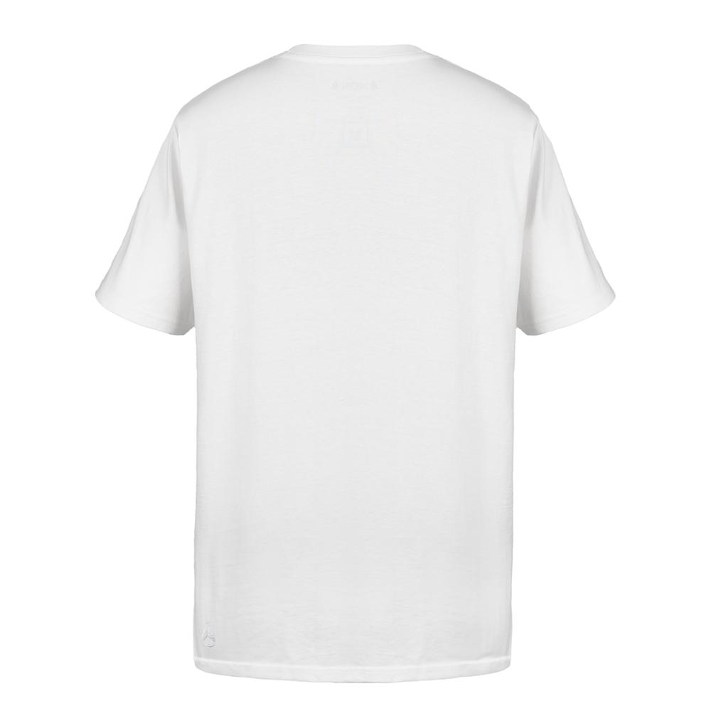 Polera Nixon Men Small Logo All White