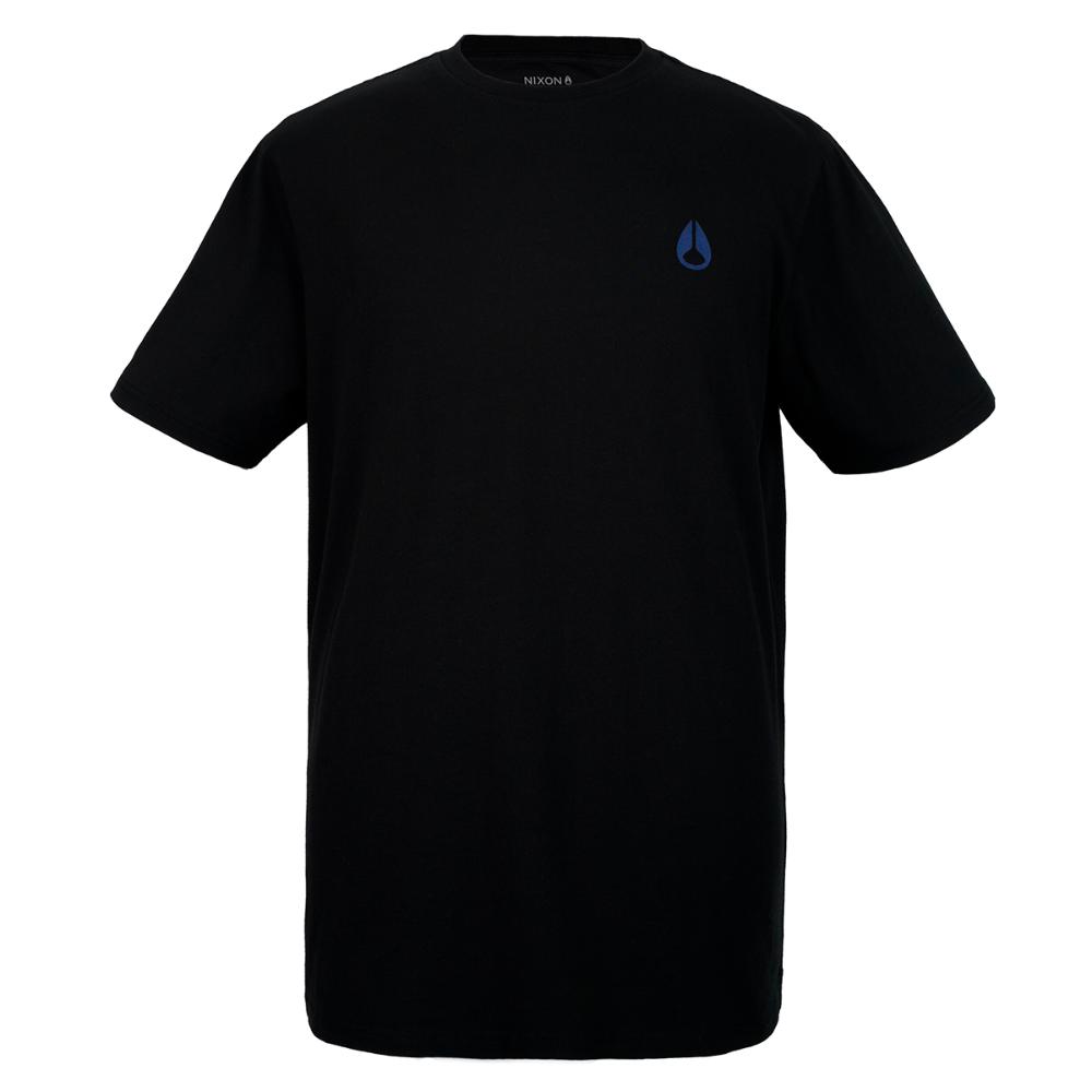 Polera Nixon Men Black Iguana Blue Fuchsia