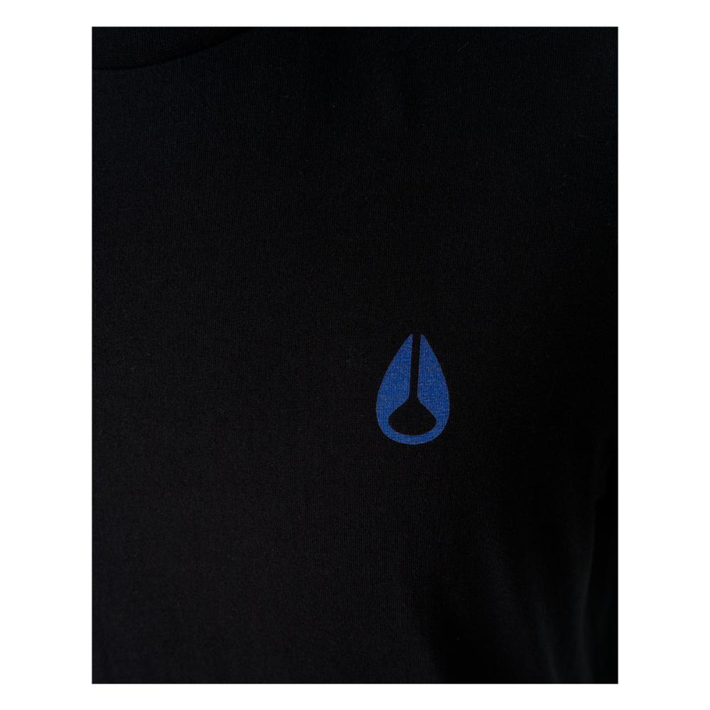 Polera Nixon Men Black Iguana Blue Fuchsia