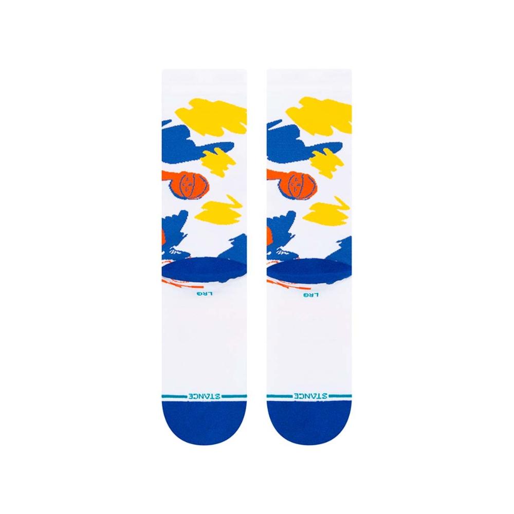 Stance Sock Men Paint Stephen Curry White