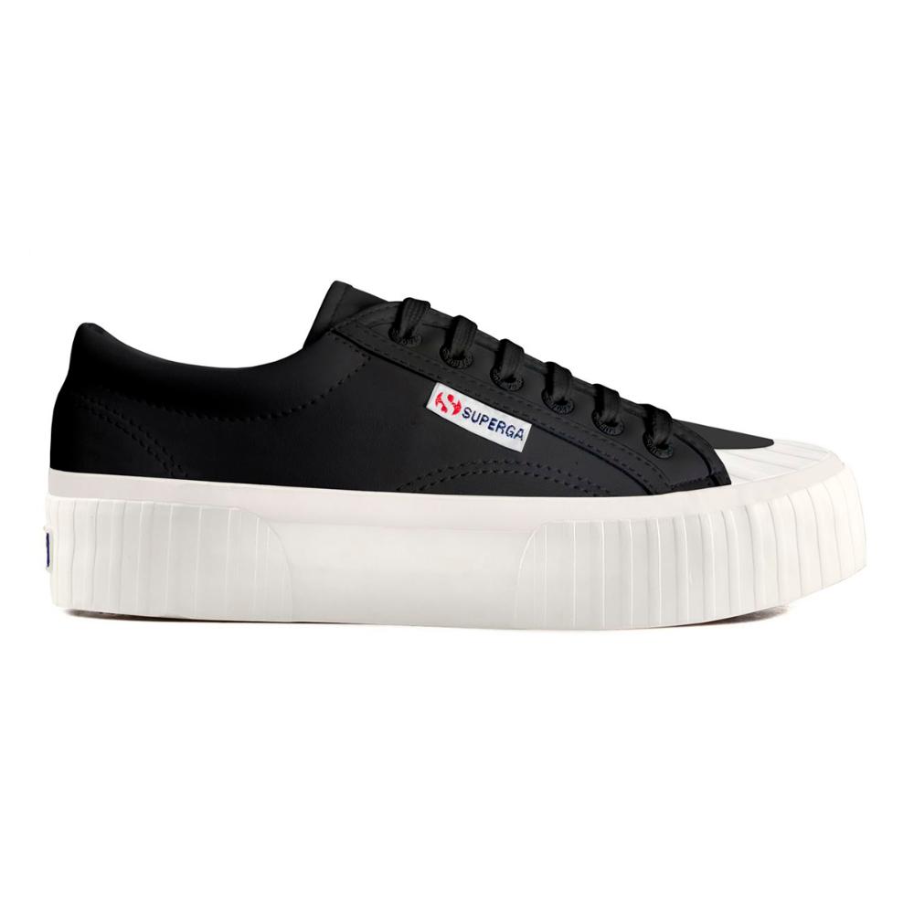 Zapatilla 2631 Strip Platform Vegan Black