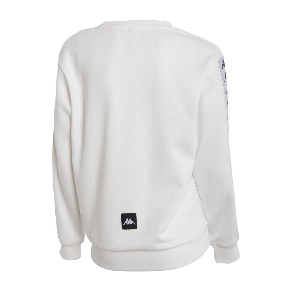 Poleron Women Crew White Omini Front