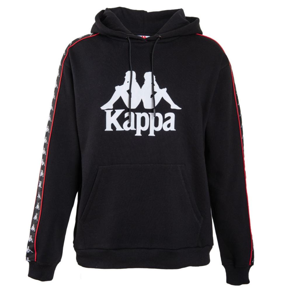 Poleron Men Hoodie Iconic Black Red White
