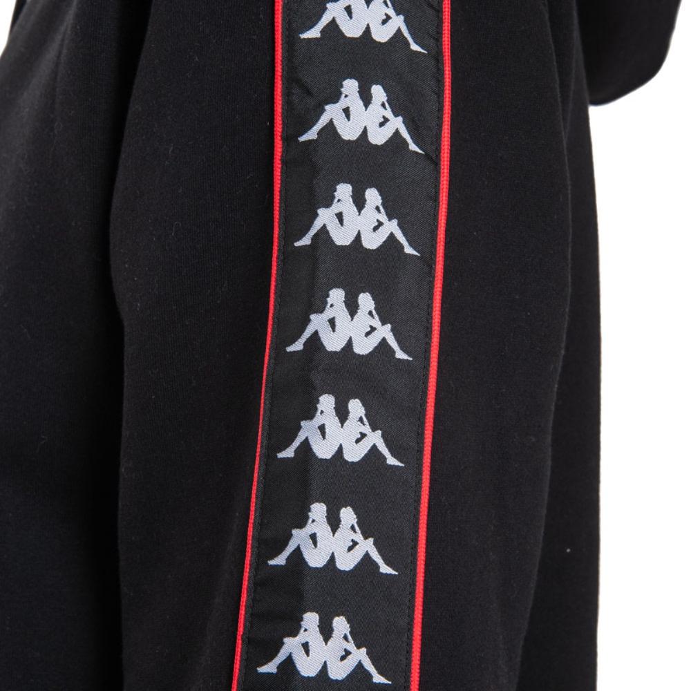 Poleron Men Hoodie Iconic Black Red White