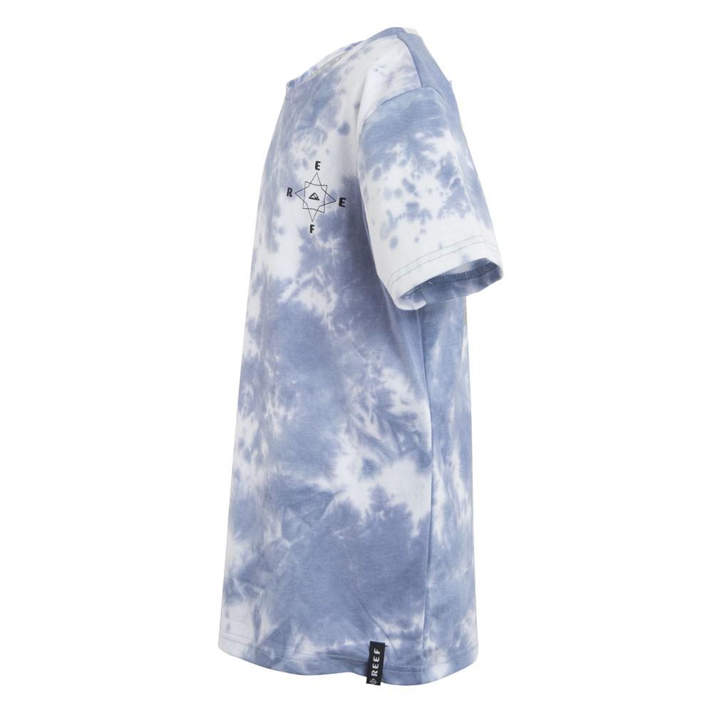 Polera Boys Tie Dye Blue White Grey