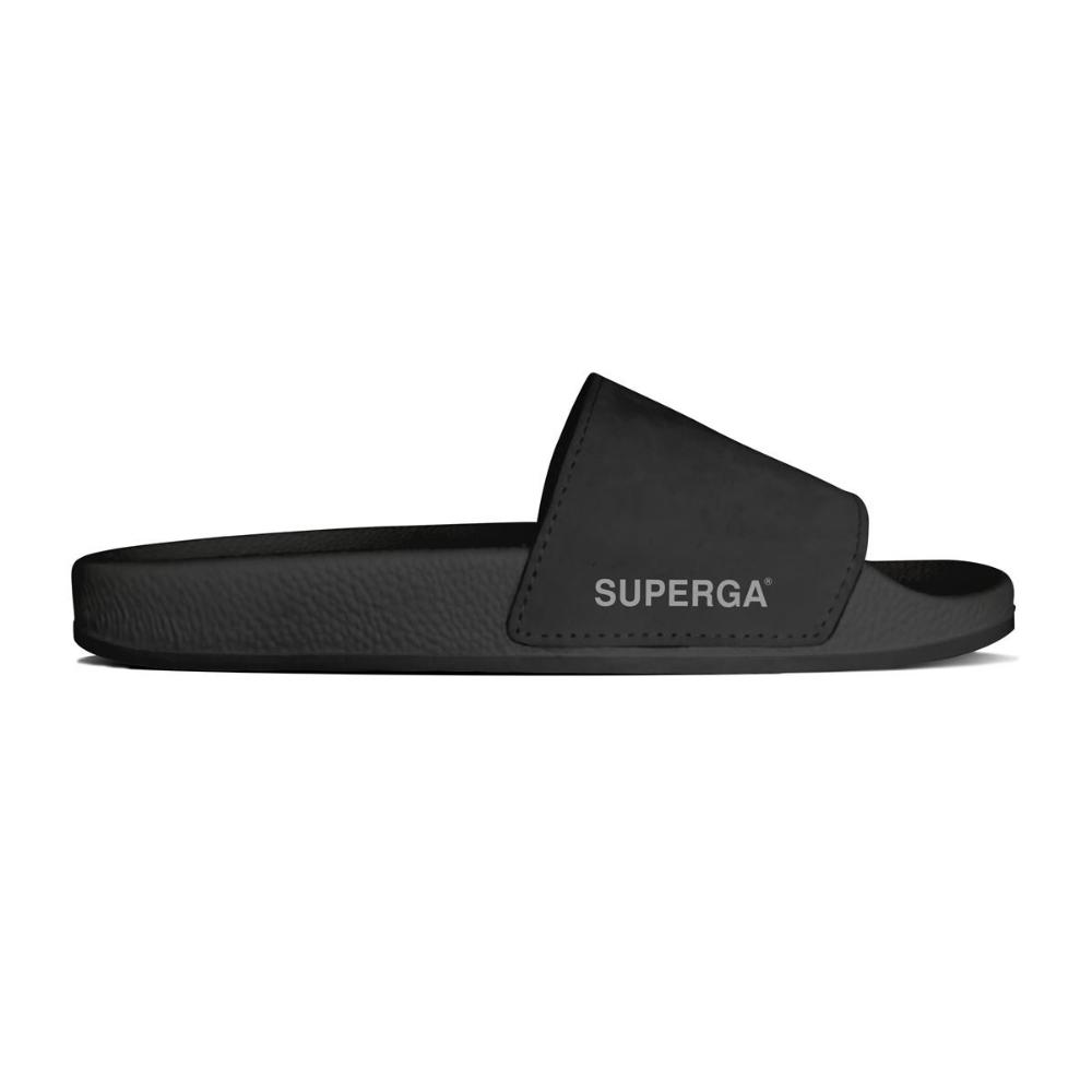 Sandalia 1908 Slides Buttersoft Black Superga