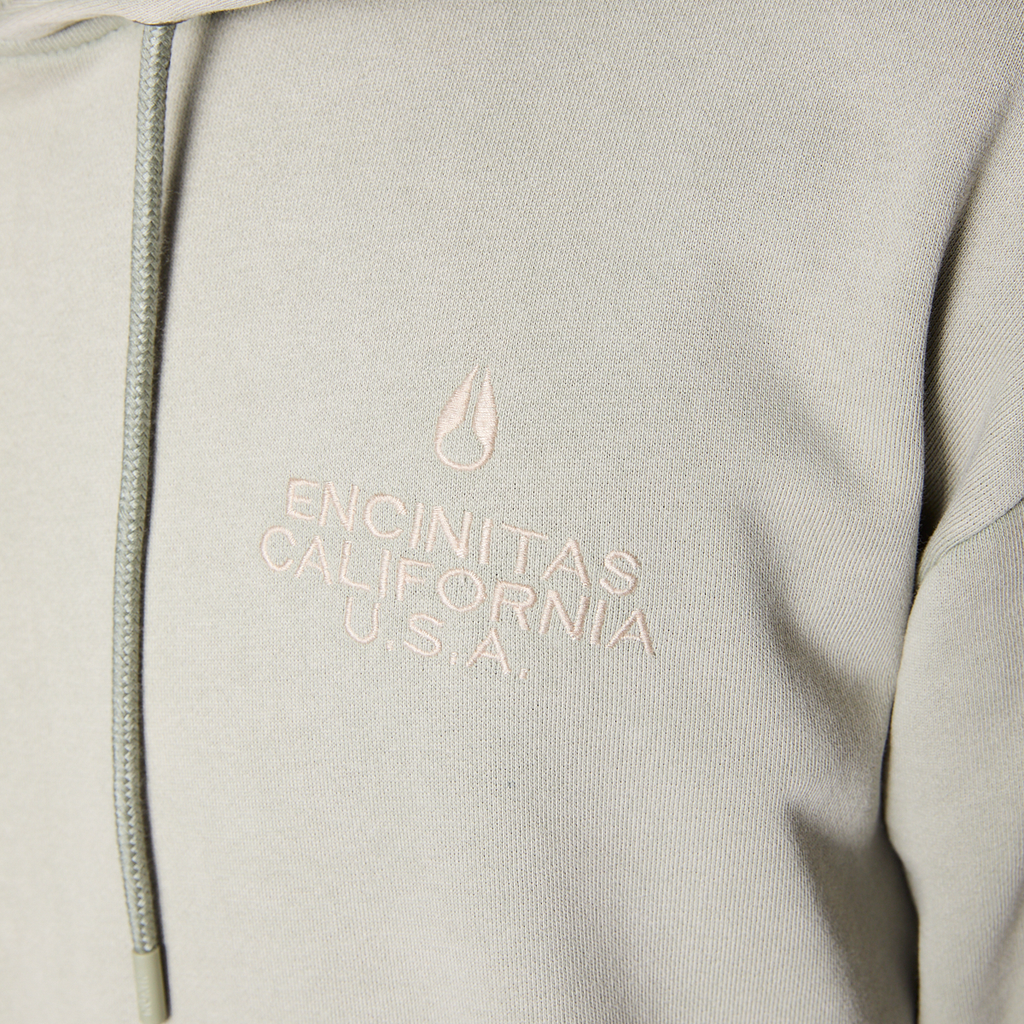 Polerón Nixon Men Hoodie Encinitas Light Green