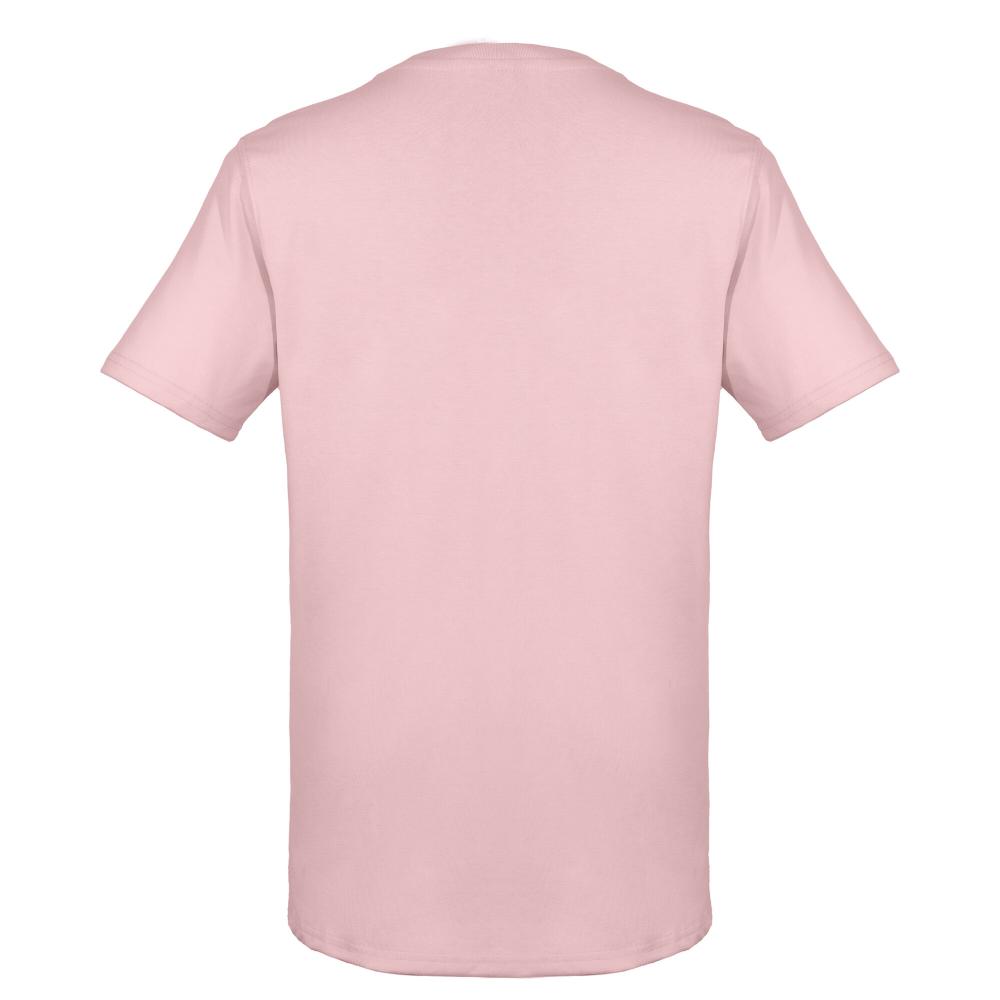 Polera Kappa Men Logo Topographic Light Pink