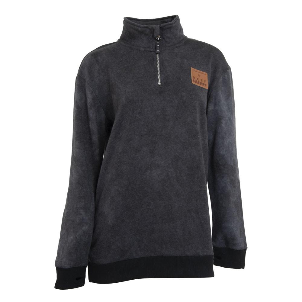Poleron Women Crew Black White