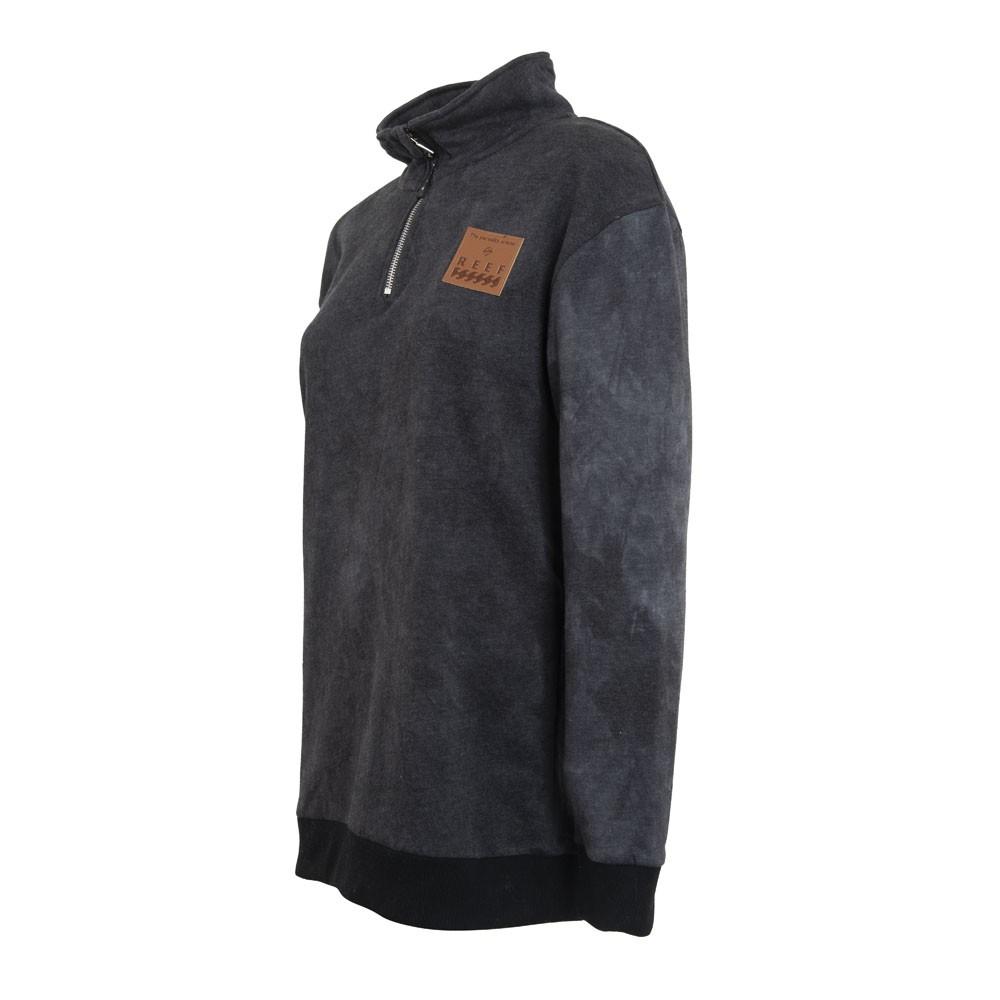 Poleron Women Crew Black White