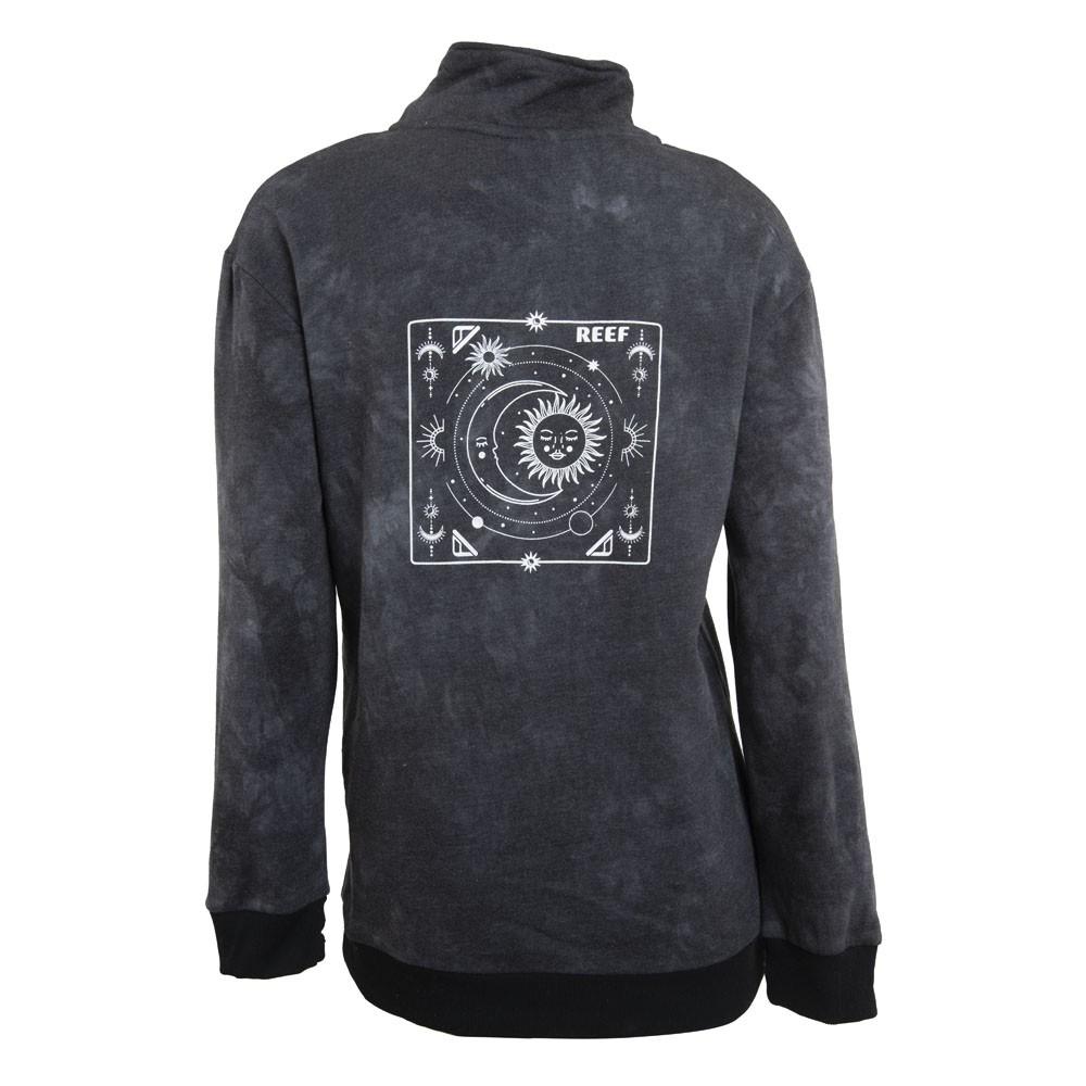 Poleron Women Crew Black White