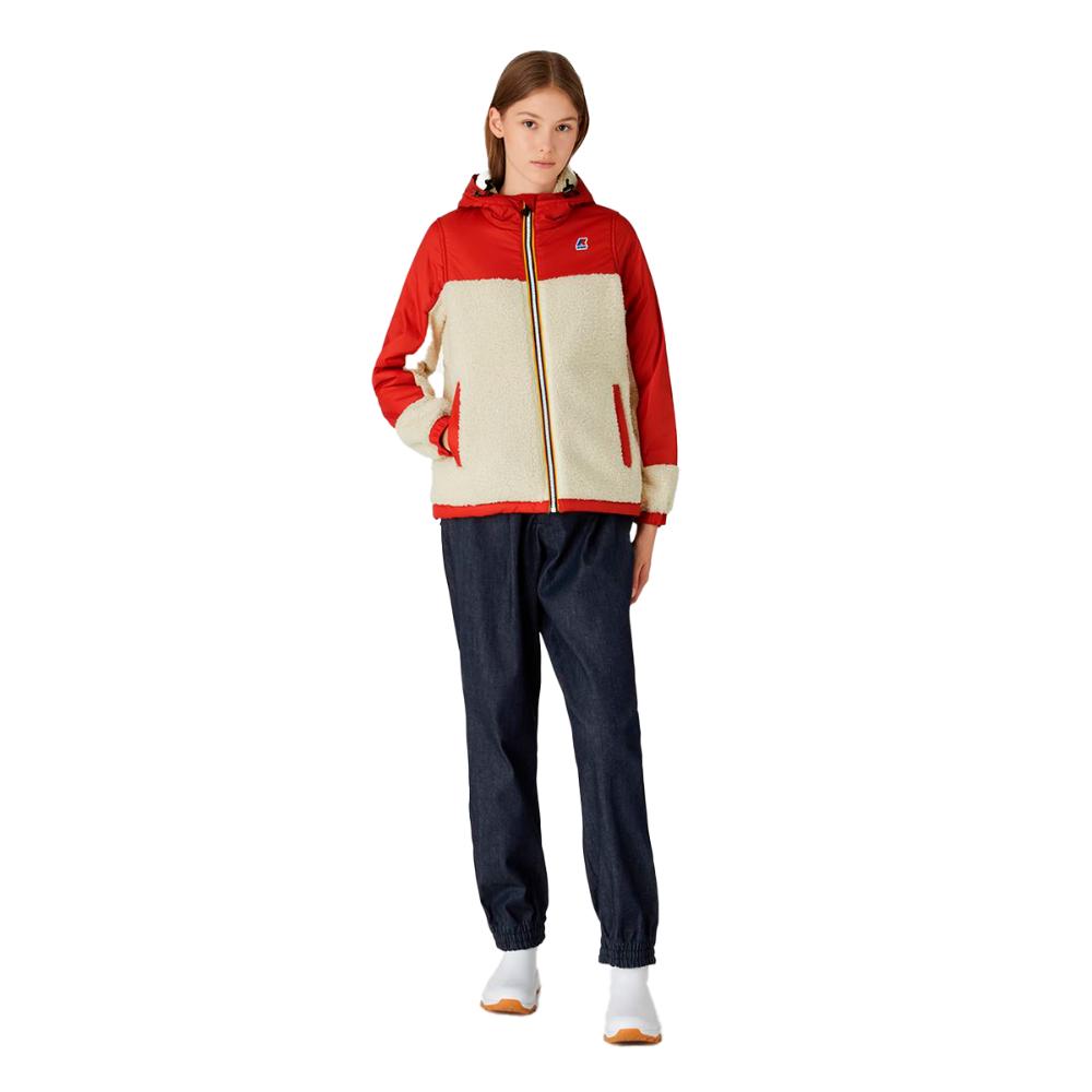 Chaqueta Le Vrai 3.0 Neigette Orsetto Ecru Red