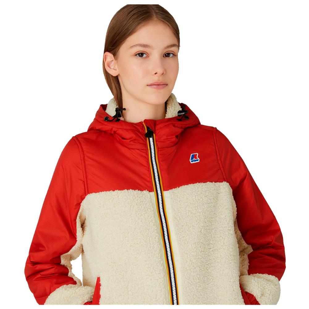 Chaqueta Le Vrai 3.0 Neigette Orsetto Ecru Red