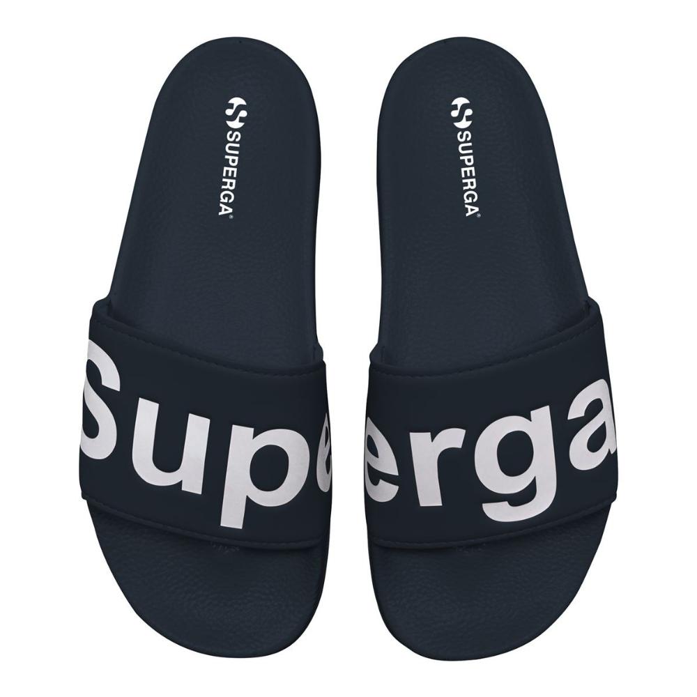 Sandalia 1908 Slides Polysoft Navy Superga
