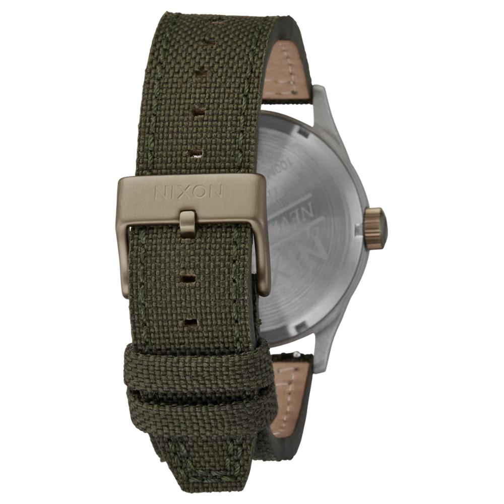 Reloj Sentry Nylon Silver Lt Brwn Forest