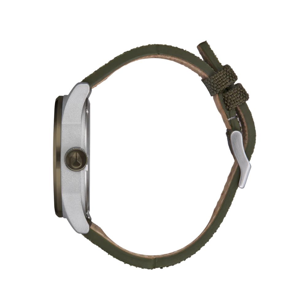 Reloj Sentry Nylon Silver Lt Brwn Forest