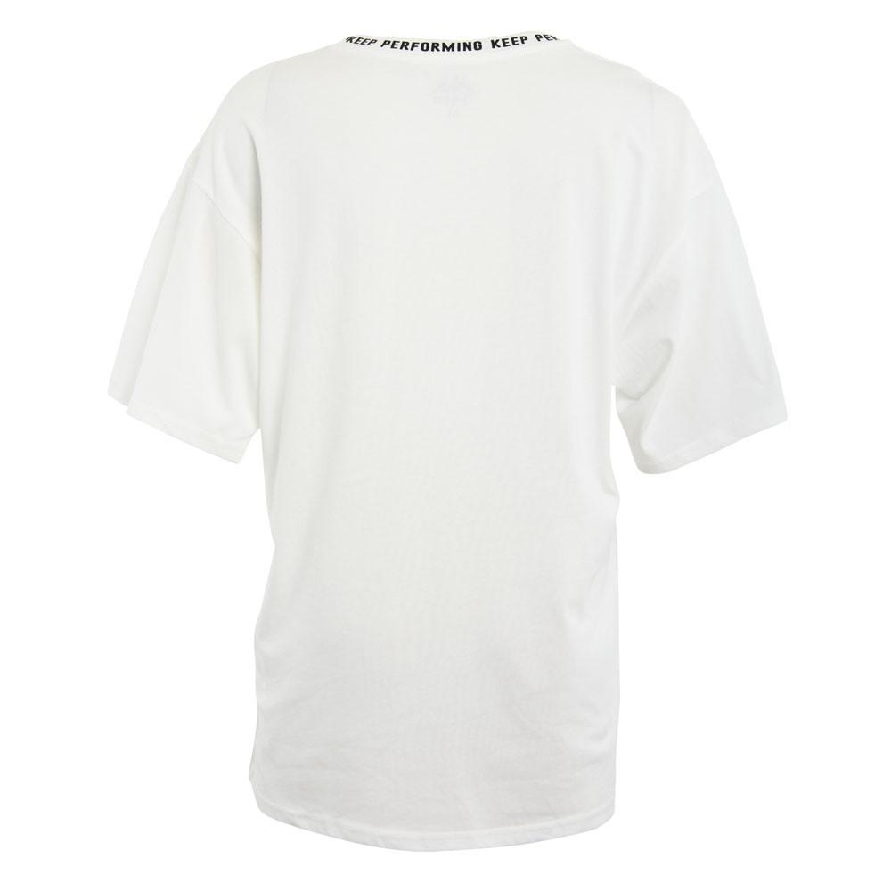 Polera Men White Keep Performing