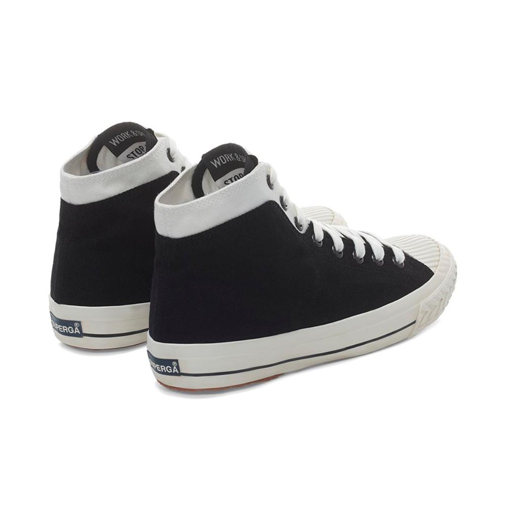 Zapatilla 2946 College Black White Avorio