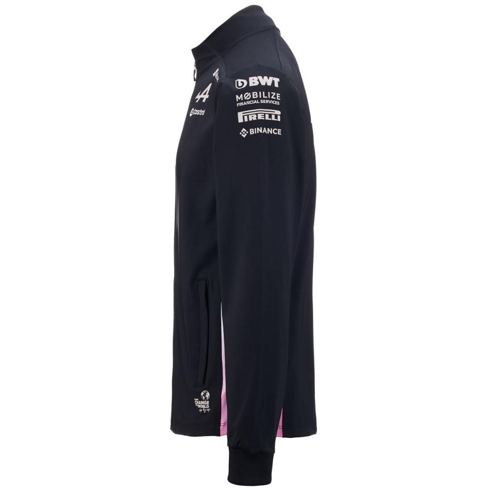 Chaqueta Oficial Kappa Men Adriso ALPINE F1 Black Blue White