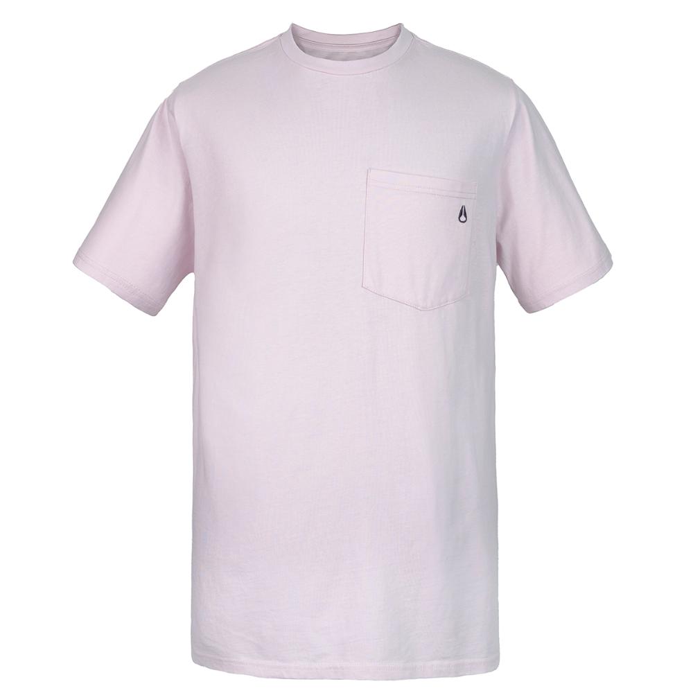 Polera Nixon Men Pocket Lilac