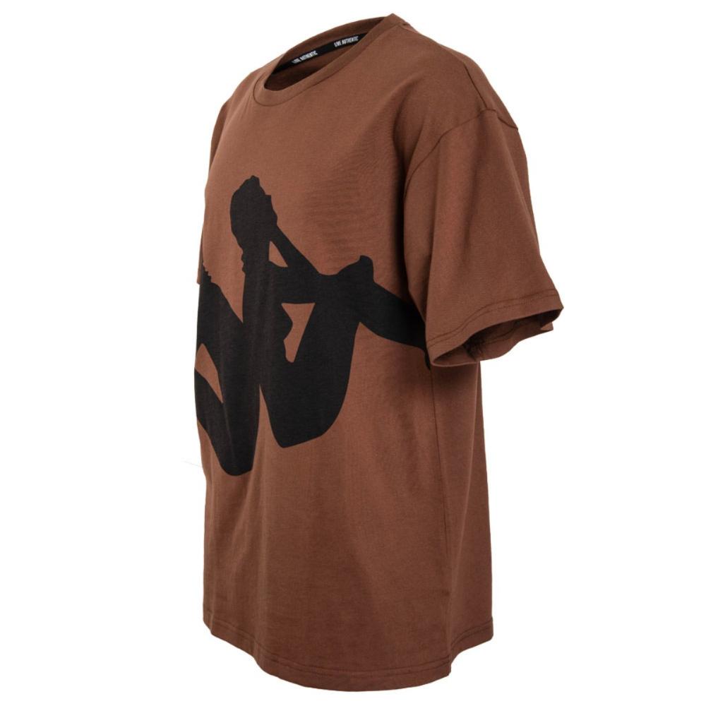 Polera Men Omini Front Black Brown