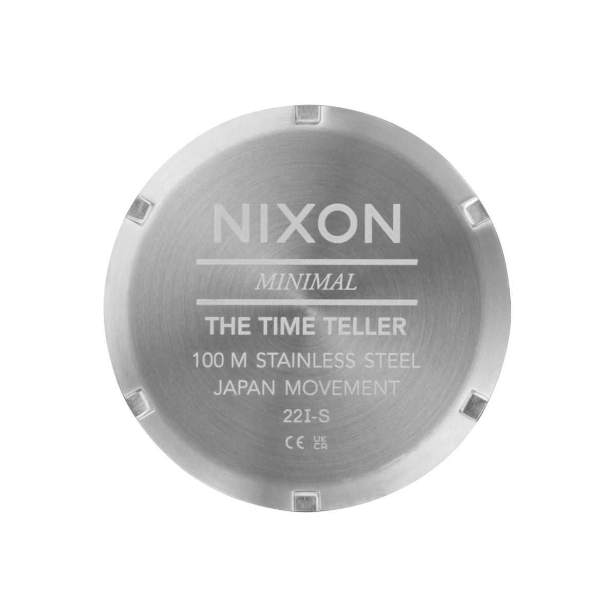 Reloj Nixon Time Teller Silver Coral