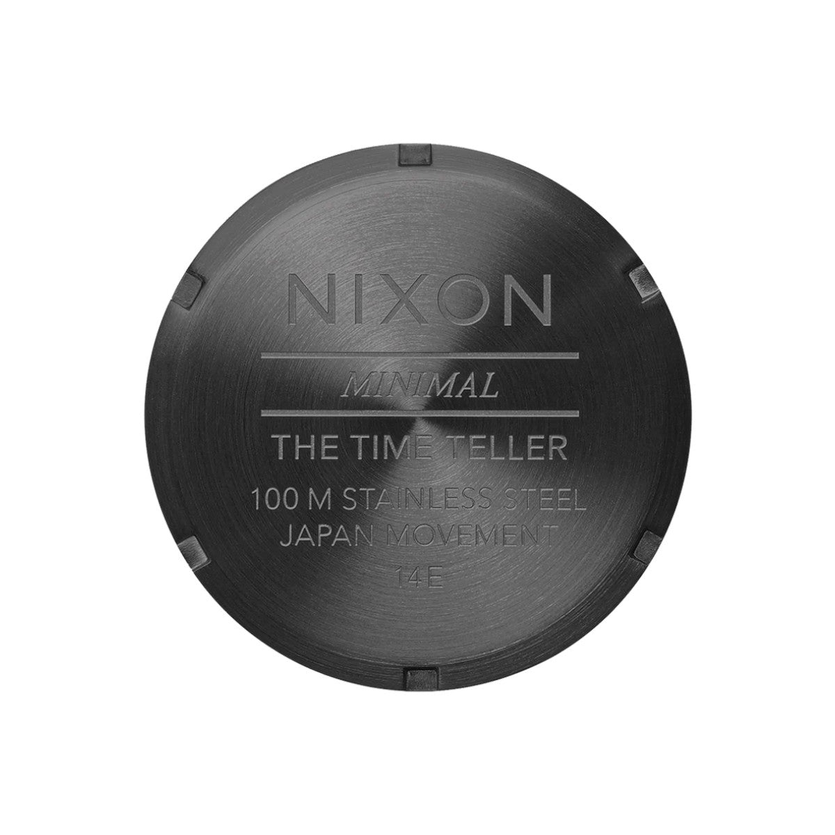 Reloj Nixon Time Teller Gunmetal Black Sunray