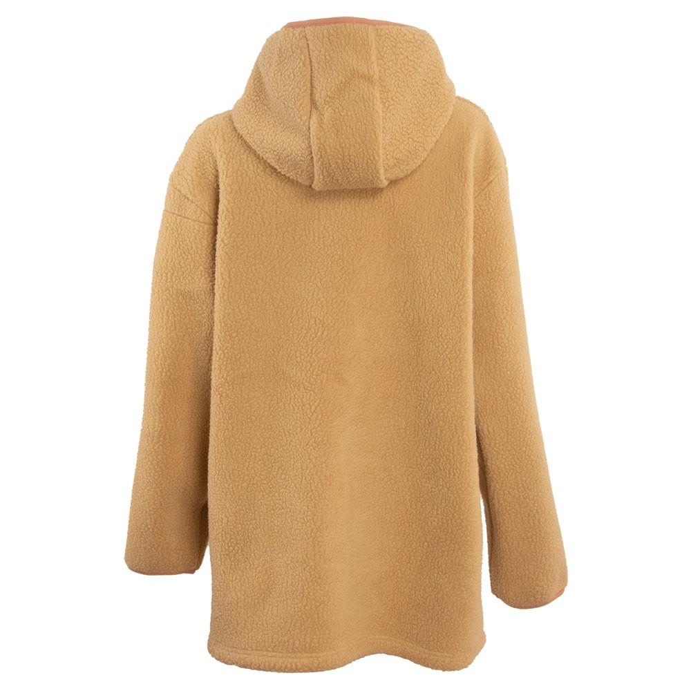 Chaqueta Women Sherpa Botones marrón