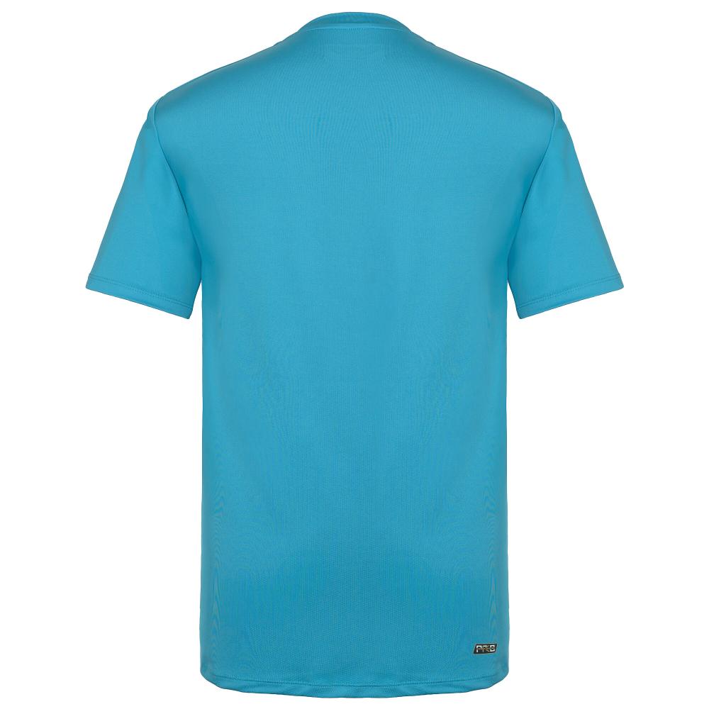 Polera Men Kappa Kombat X Fit Turquoise