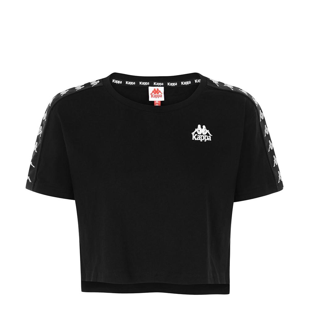 Polera Crop 222 Banda Apua Women Black White