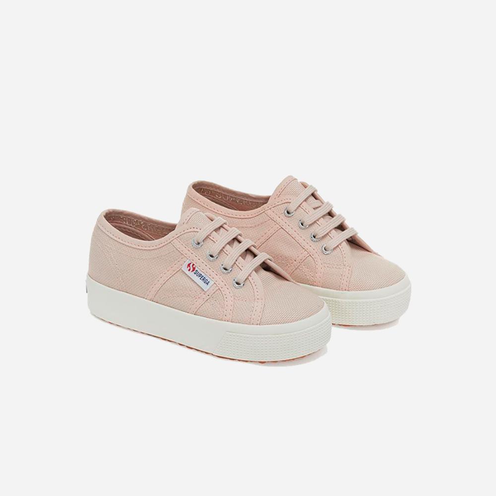 Zapatilla 2730 Kids Pink Skin Avorio