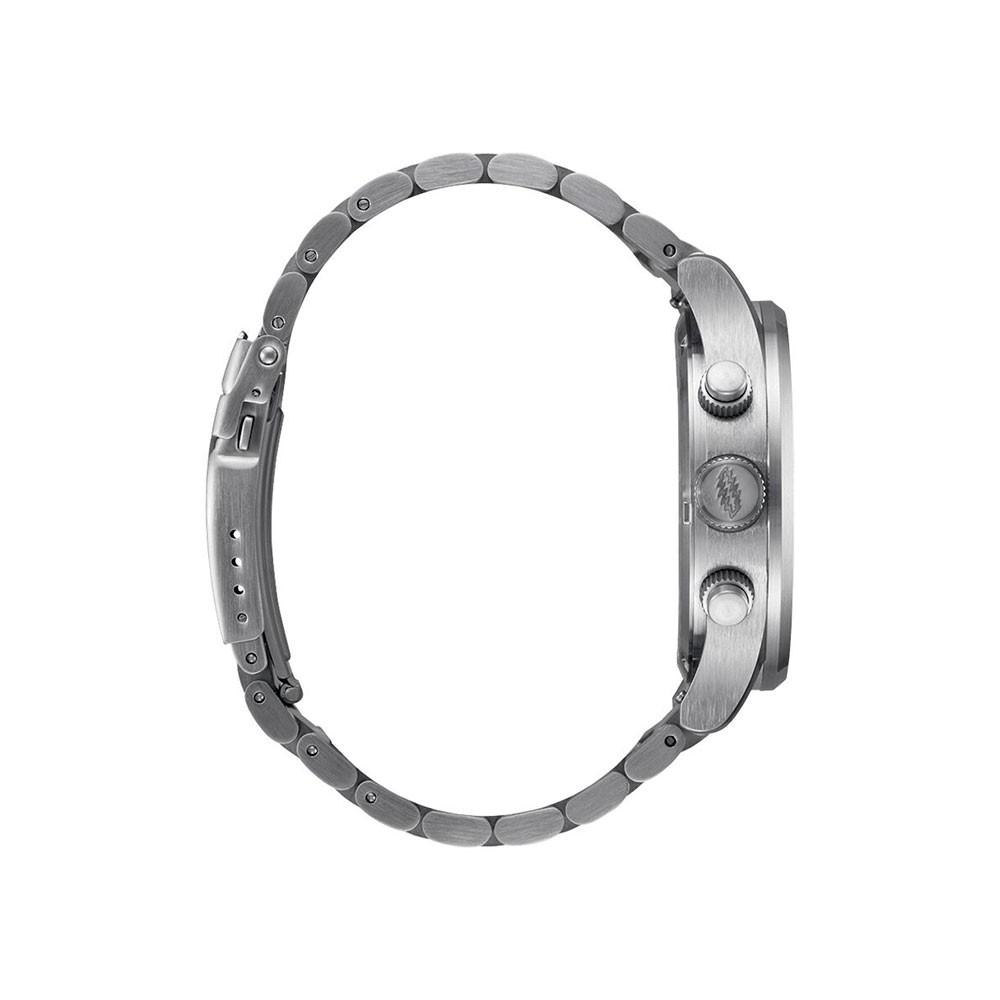 Reloj Grateful Dead Sentry Chrono Silver Black Nixon