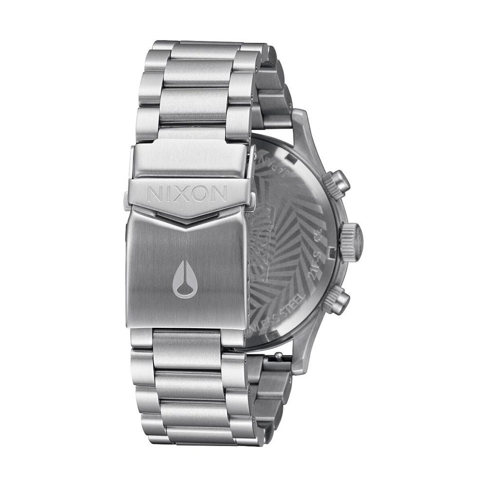 Reloj Grateful Dead Sentry Chrono Silver Black Nixon