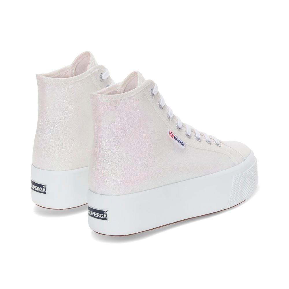 Zapatilla 2708 Hi Top Lame Iridescent