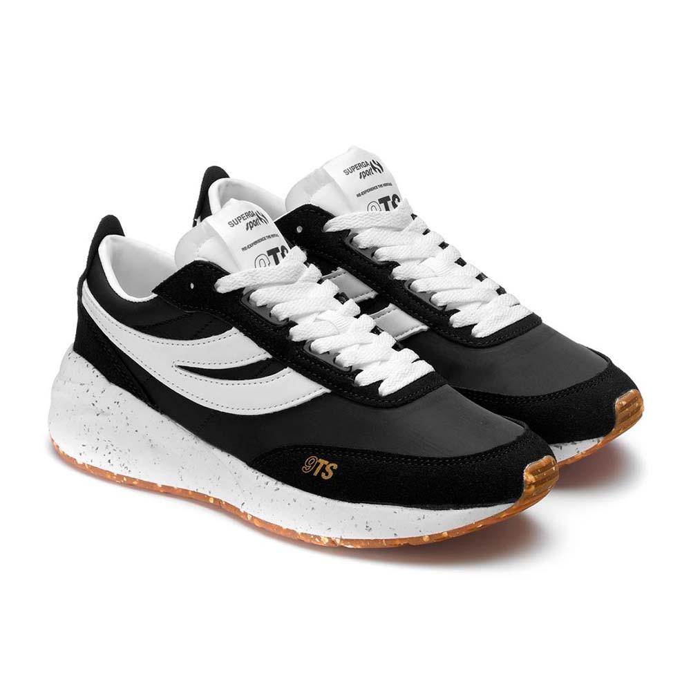 Zapatilla 9TS Vegan Training Black White Brown