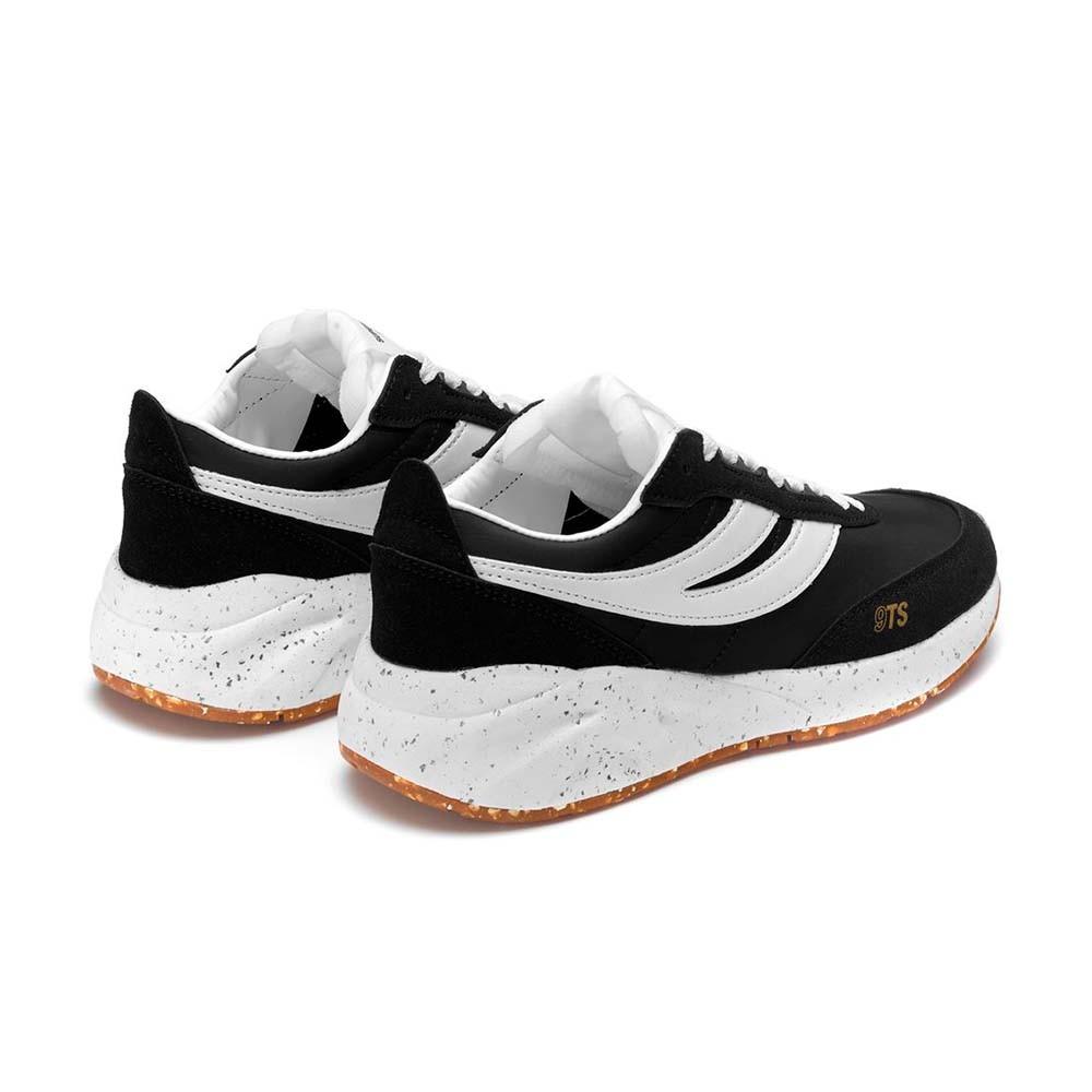 Zapatilla 9TS Vegan Training Black White Brown