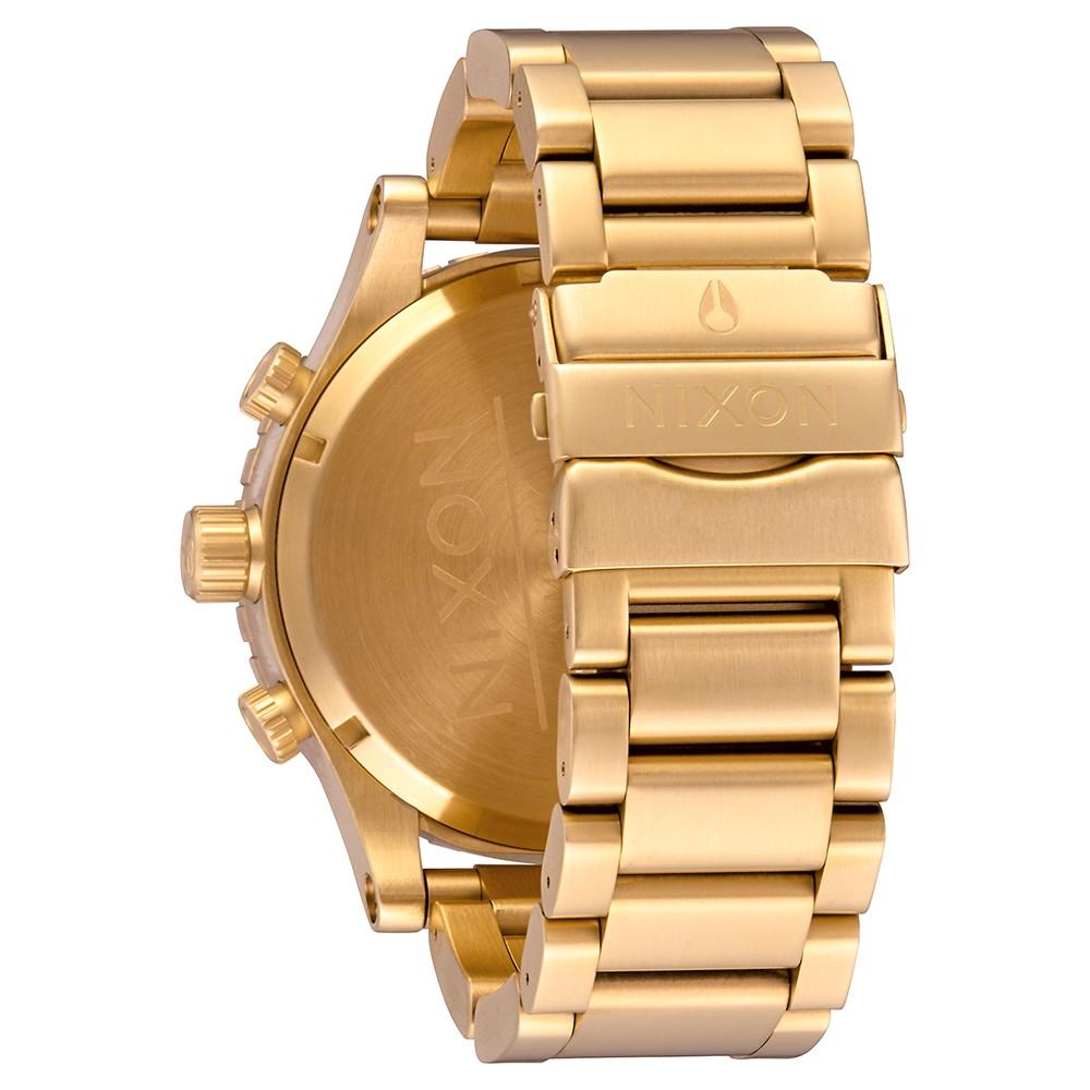 Reloj 51-30 Chrono All Gold Black Nixon