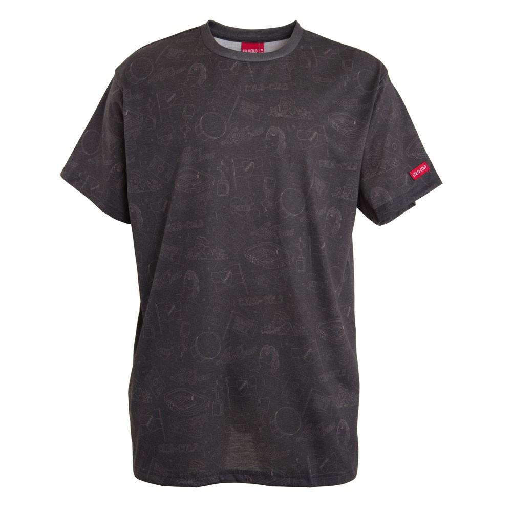 Polera Colo Colo Urbano " Simbolos" Gris