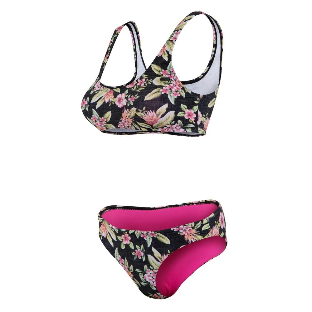 Bikini Fit In Black Floral
