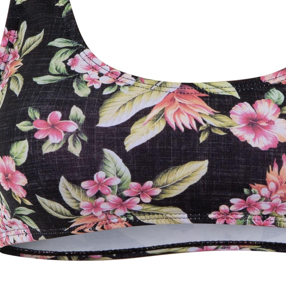Bikini Fit In Black Floral