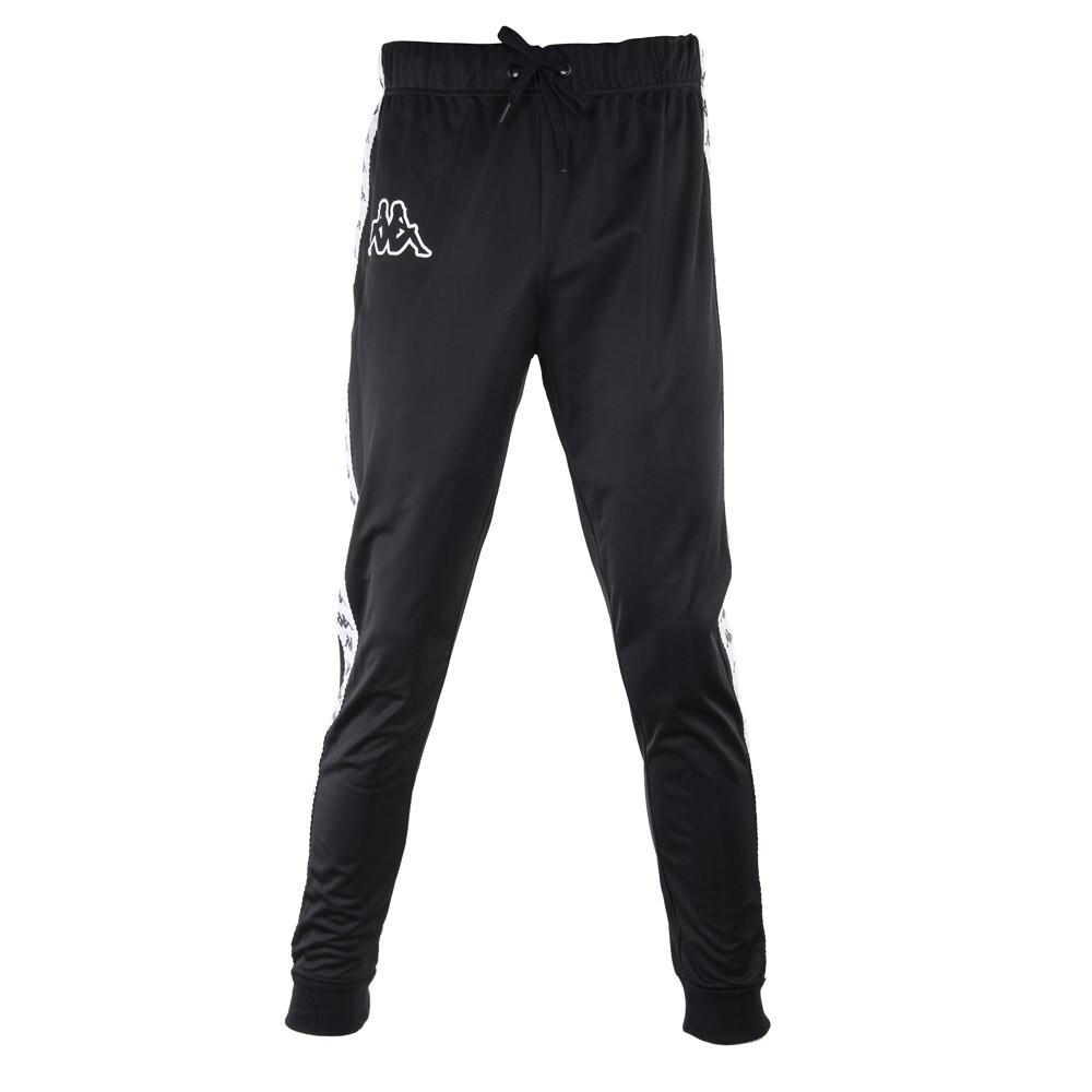 Pantalon Men Black Banda White Black
