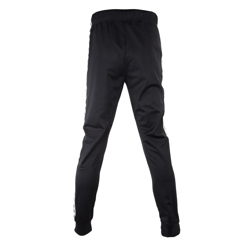 Pantalon Men Black Banda White Black