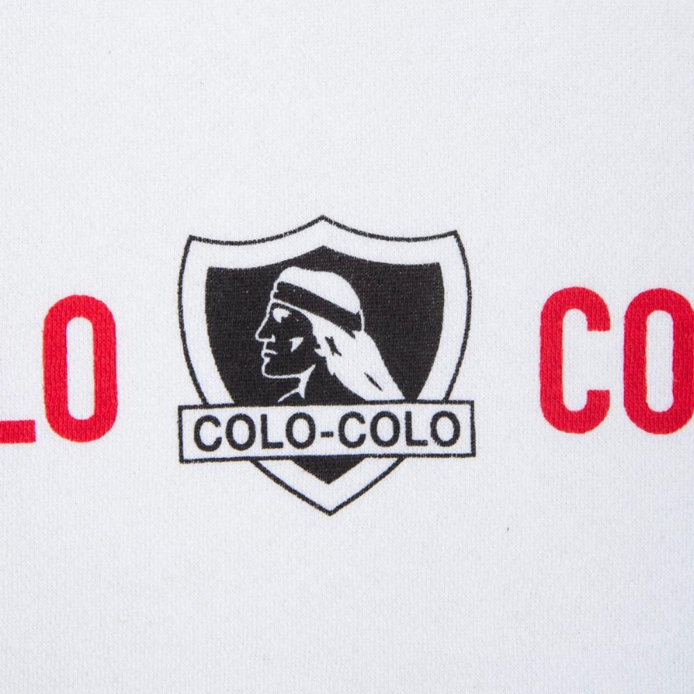 Poleron Colo Colo Urbano Crew "Colo Colo es Chile" Rojo