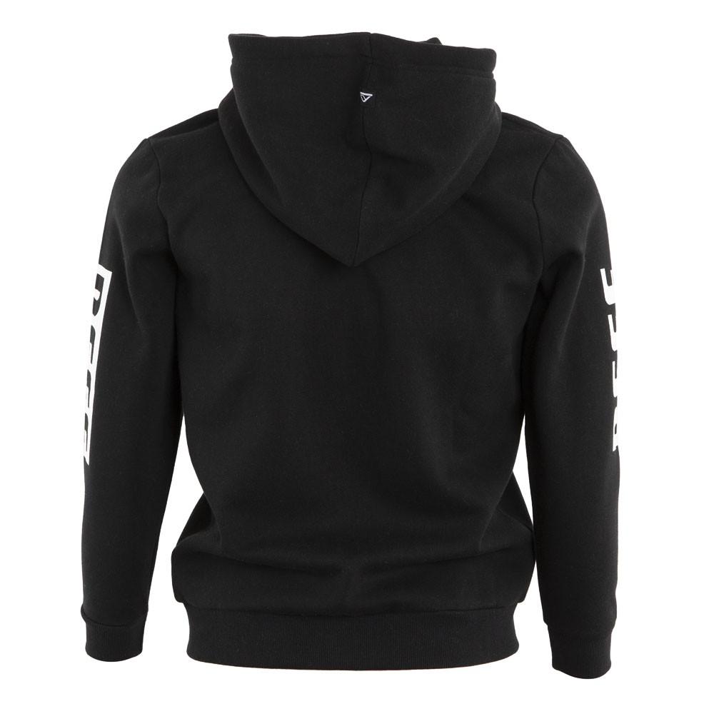 Poleron Full Zipper Kids Black