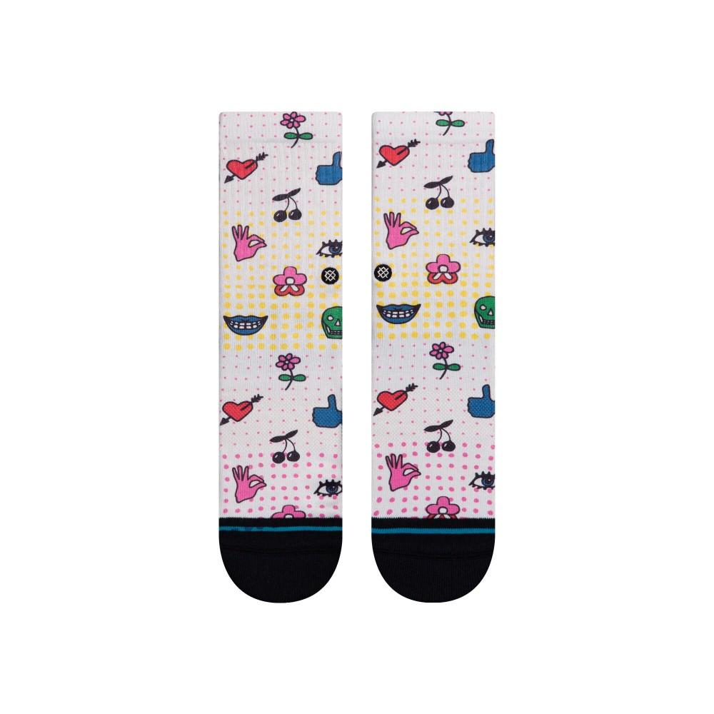 Stance Sock Spark Kids Cream